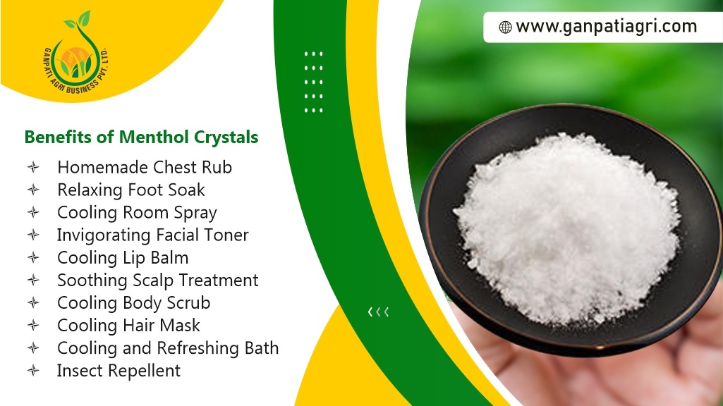 Read more about the article 10 COOLING AND REFRESHING USESFOR MENTHOL CRYSTALS